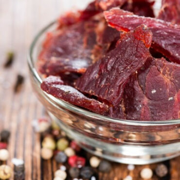 Smoked Peppered Jerky