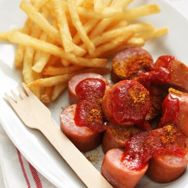 Currywurst from the Hermann Wurst Haus