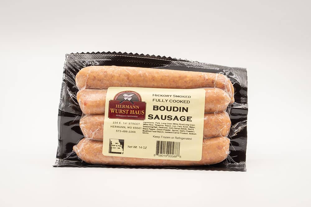 Boudin Sausage 3 Packages Hermann Wurst Haus