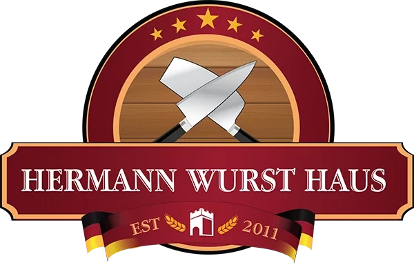 Hermann Wurst Haus in Hermann Misssouri Logo