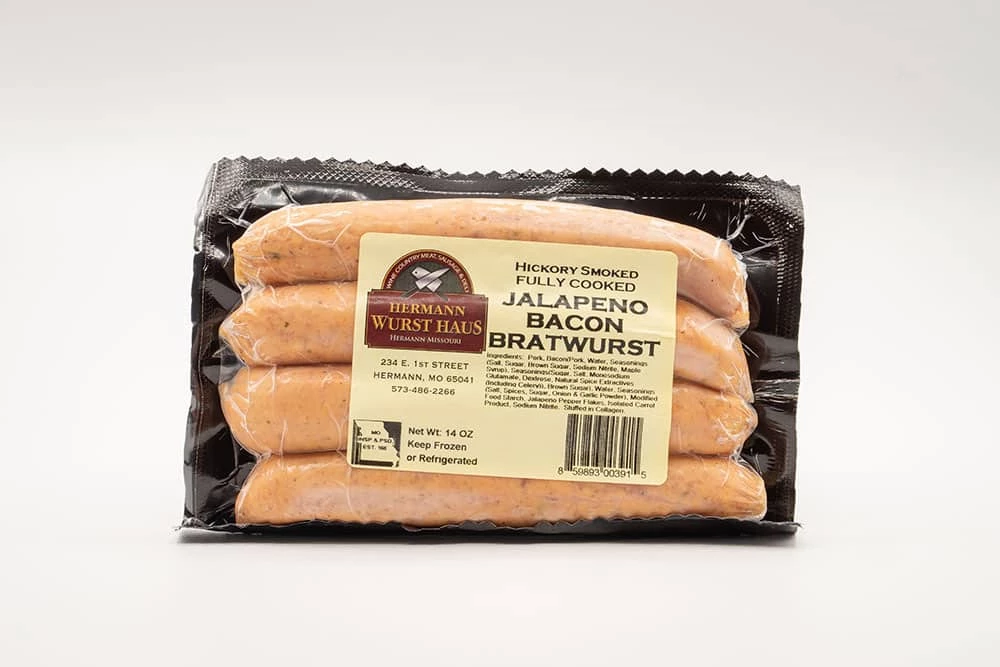 Jalapeno Bacon Bratwurst