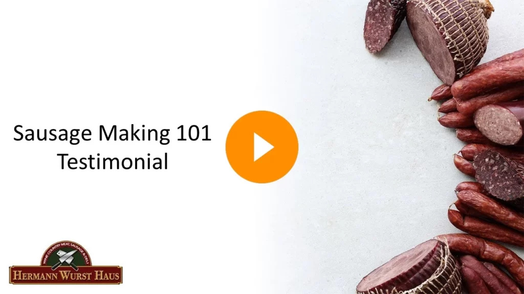 Sausage Making 101 Video Thumbnail