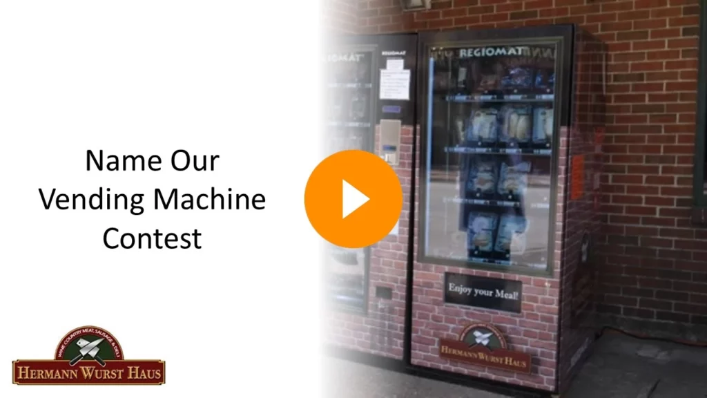 Name Herman Wurst Vending Machine Contest Video Thumbnail