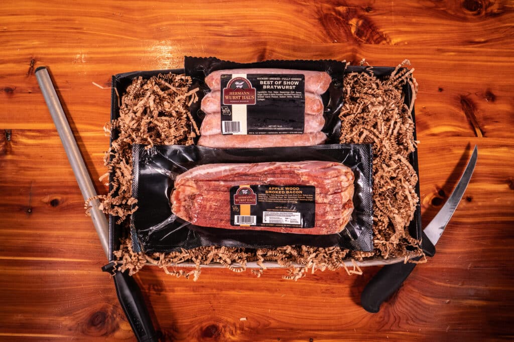 Brat and Bacon Gift Box